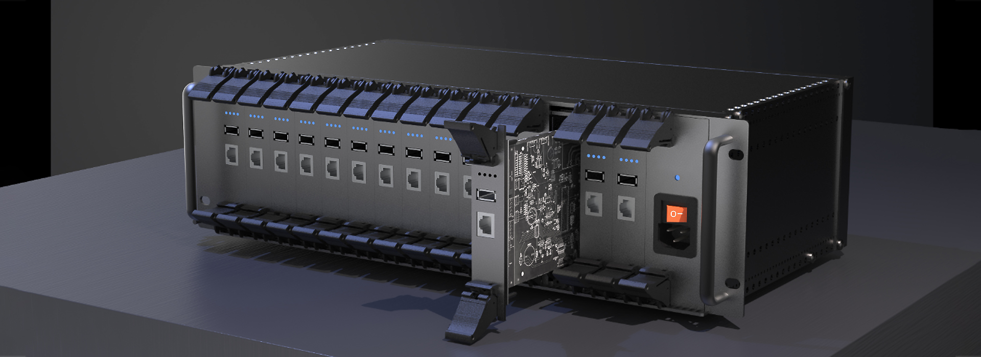 热插拔控工机箱