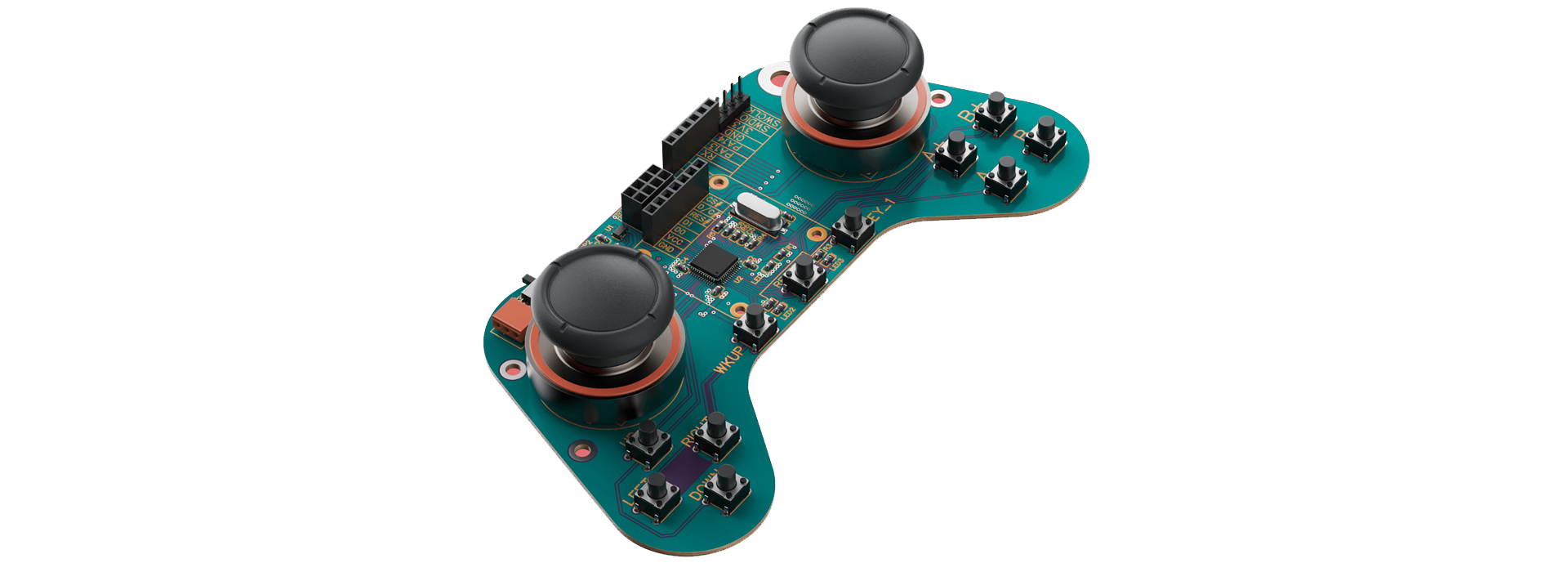 游戏手柄电路板